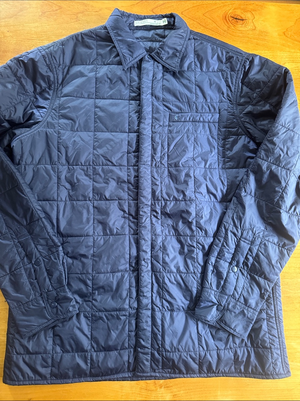 Criquet Men’s M Navy insulated jacket